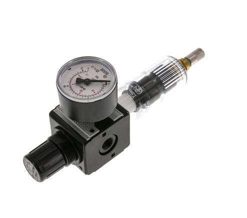 Filtre-régulateur G1/4'' 1600l/min 0.5-10.0bar/7-145psi Multifix 1