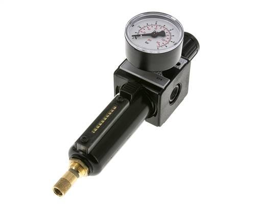 Filtre-régulateur G1/4'' 1600l/min 0.2-6.0bar/3-87psi Multifix 1