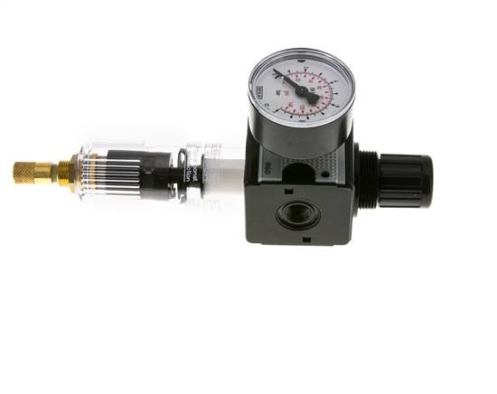 Filtre-régulateur G1/4'' 1600l/min 0.2-6.0bar/3-87psi Multifix 1
