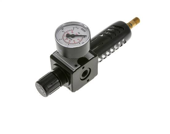 Filtre-régulateur G1/4'' 1600l/min 0.5-16.0bar/7-232psi Cage de protection Multifix 1