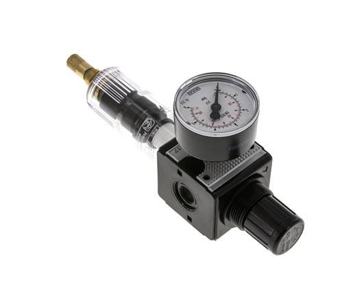 Filtre-régulateur G1/4'' 1600l/min 0.1-3.0bar/1-44psi Multifix 1