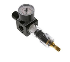 Filtre-régulateur G3/8'' 1600l/min 0.5-10.0bar/7-145psi Auto Polycarbonate Multifix 1