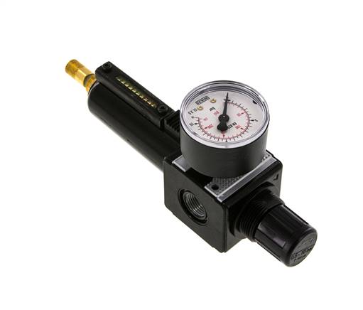 Filtre-régulateur G3/8'' 1600l/min 0.5-10.0bar/7-145psi Auto Metal Multifix 1