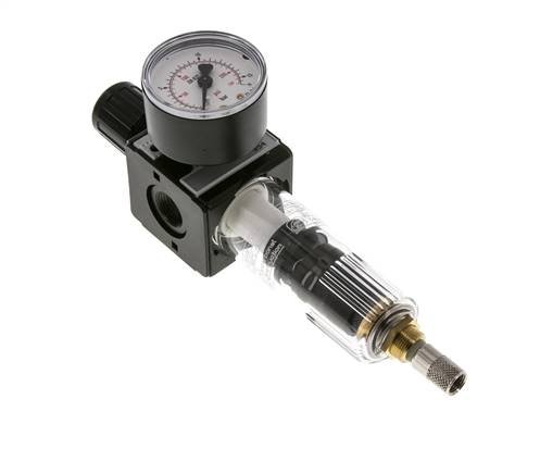 Filtre-régulateur G3/8'' 1600l/min 0.5-10.0bar/7-145psi Multifix 1