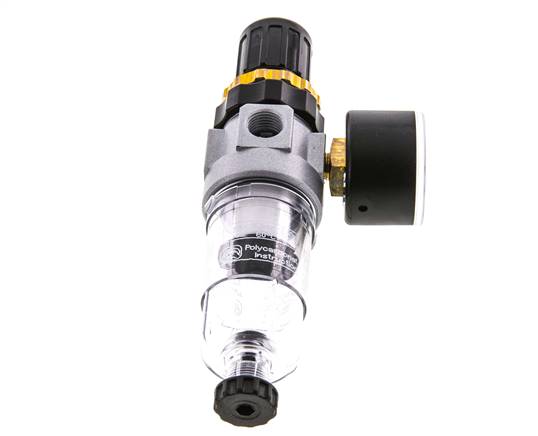 Filtre-régulateur G1/4'' 350l/min 0.5-6.0bar/7-87psi Standard 0