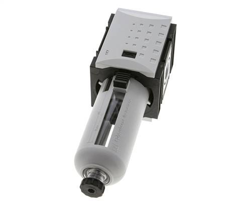 Filtre 5microns G3/8'' 3500l/min Semi-Auto Polycarbonate Futura 2