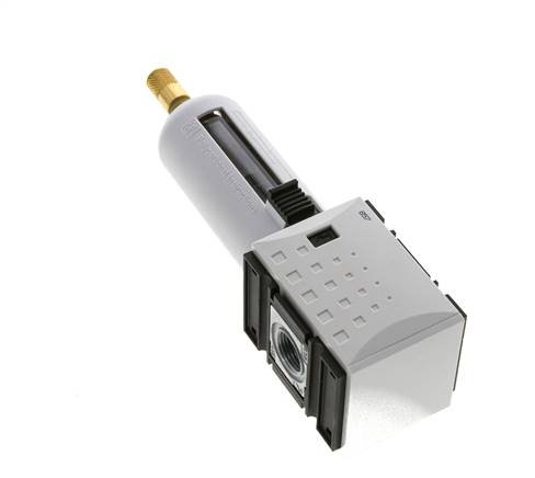 Filtre 5microns G3/8'' 2200l/min Auto Polycarbonate Futura 1