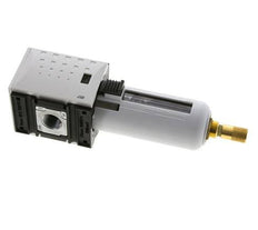 Filtre 5microns G3/8'' 2200l/min Auto Polycarbonate Futura 1