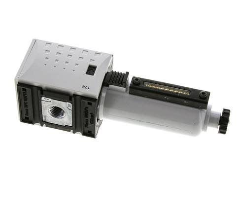 Filtre 5microns G1/4'' 2200l/min Semi-Auto Metal Futura 1
