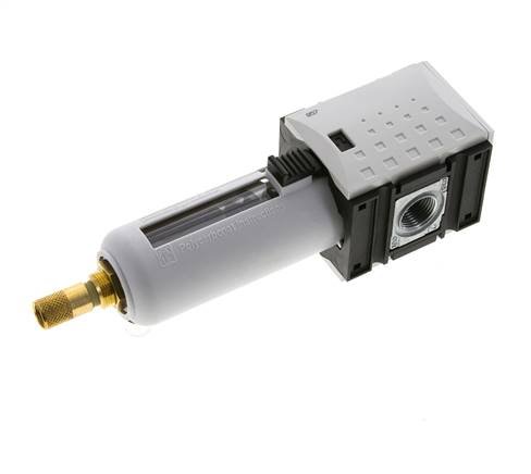 Filtre 5microns G3/8'' 2200l/min Auto Polycarbonate Futura 1