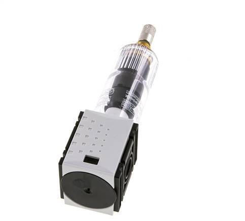 Filtre 5microns G1/4'' 1000l/min Auto (Fermé sans pression) Polycarbonate Futura 0