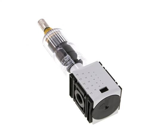 Filtre 5microns G1/4'' 1000l/min Auto (Fermé sans pression) Polycarbonate Futura 0