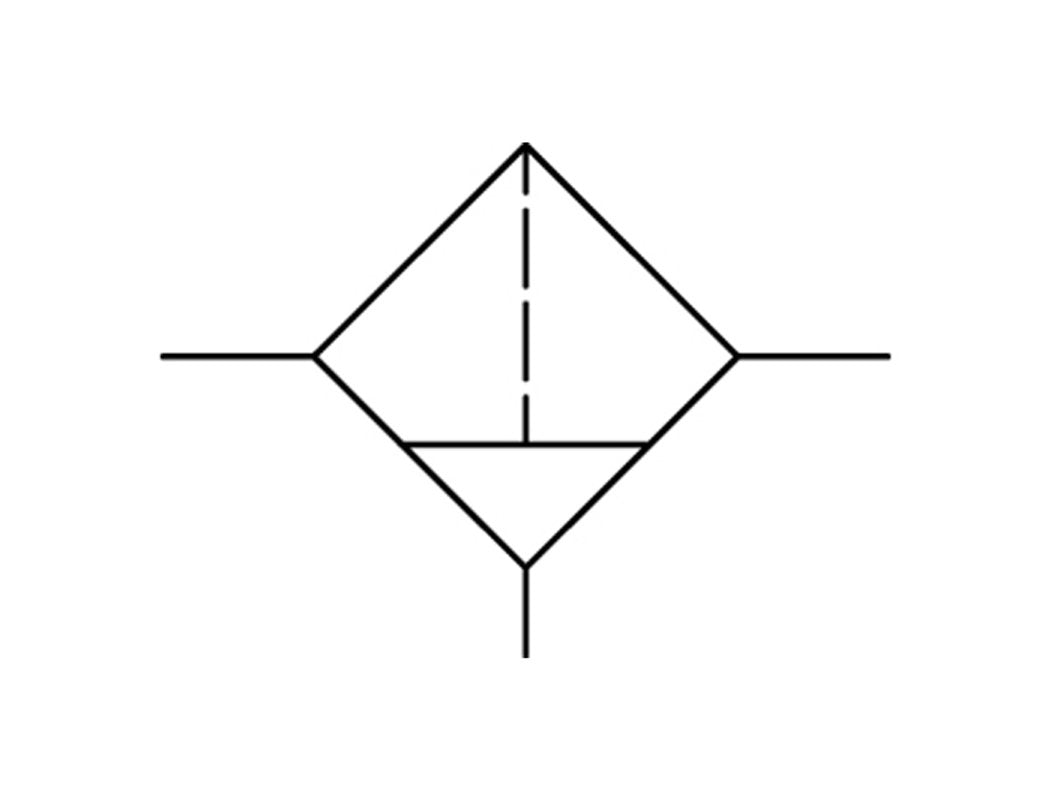 Filtre 5microns G1/4'' 1000l/min Semi-Auto Metal Futura 0