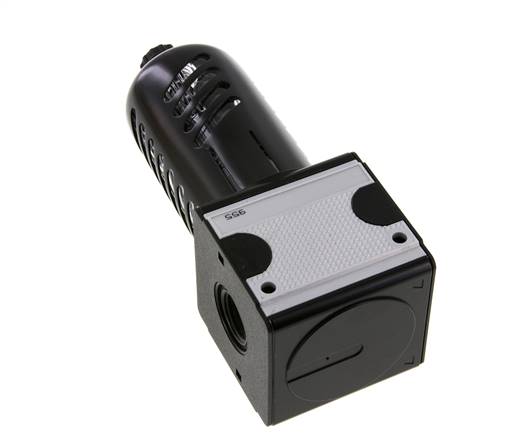 Filtre 5microns G1/2'' 5850l/min Semi-Auto Cage de Protection en Polycarbonate Multifix 2