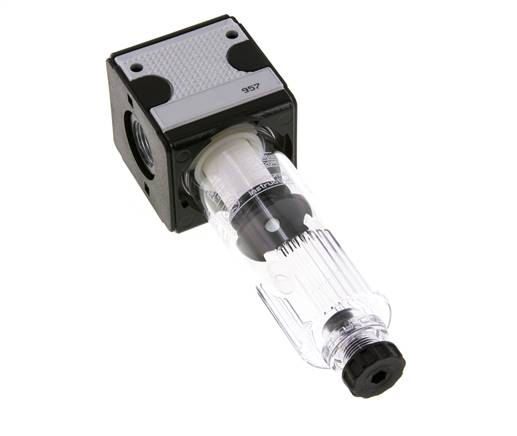 Filtre 5microns G3/8'' 2000l/min Semi-Auto Polycarbonate Multifix 1