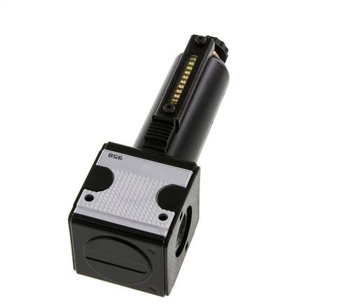 Filtre 5microns G3/8'' 2000l/min Semi-Auto Metal Multifix 1