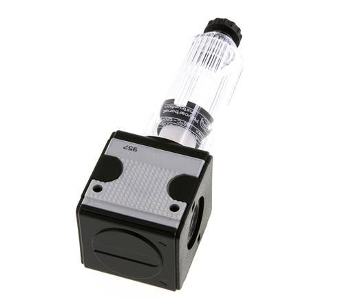 Filtre 5microns G3/8'' 2000l/min Semi-Auto Polycarbonate Multifix 1