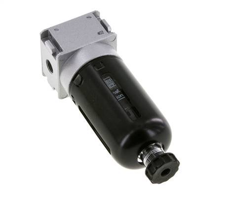 Filtre 5microns G1/8'' 1000l/min Semi-Auto Cage de Protection en Polycarbonate Multifix 0