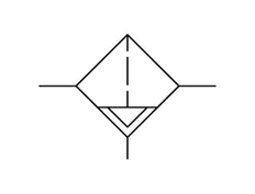 Filtre 5microns G1/2'' 4000l/min Semi-Auto Métal Standard 3