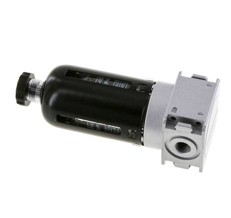 Filtre 5microns G1/8'' 1000l/min Semi-Auto Cage de Protection en Polycarbonate Multifix 0