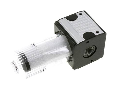 Filtre 0.3microns G1/2'' 1500l/min Sans Drainage Vide Polycarbonate Multifix 2