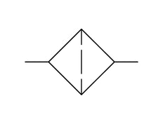 Filtre 0.3microns G1/2'' 1500l/min Sans Drainage Vide Polycarbonate Multifix 2