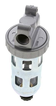 Filtre 5microns G3/8'' 800l/min Semi-Auto Cage de Protection en Polycarbonate Standard 1