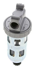 Filtre 5microns G3/8'' 800l/min Semi-Auto Cage de Protection en Polycarbonate Standard 1