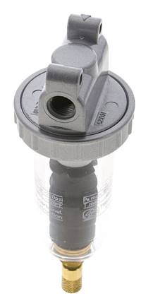 Filtre 5microns G1/4'' 800l/min Auto Polycarbonate Standard 1