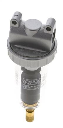 Filtre 5microns G3/8'' 800l/min Auto Polycarbonate Standard 1