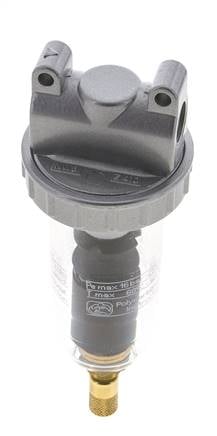 Filtre 5microns G1/4'' 800l/min Auto Polycarbonate Standard 1