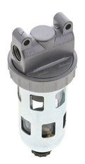 Filtre 5microns G1/4'' 800l/min Cage de Protection Semi-Auto en Polycarbonate Standard 1