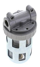 Filtre 40microns G3/8'' 3100l/min Semi-Auto Cage de Protection en Polycarbonate Standard 2