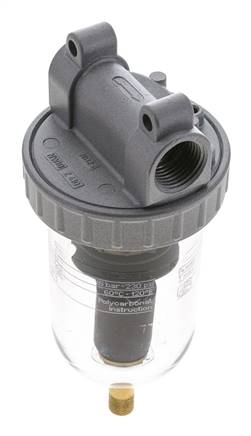 Filtre 40microns G1/2'' 3100l/min Auto Polycarbonate Standard 2