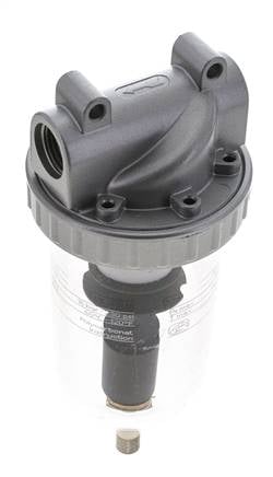 Filtre 5microns G1/2'' 4000l/min Auto (Fermé sans pression) Polycarbonate Standard 3