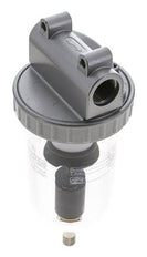 Filtre 5microns G1/2'' 4000l/min Auto (Fermé sans pression) Polycarbonate Standard 3