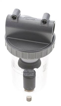 Filtre 5microns G1/2'' 4000l/min Auto (Fermé sans pression) Polycarbonate Standard 3