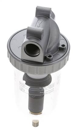 Filtre 5microns G1/2'' 4000l/min Auto (Fermé sans pression) Polycarbonate Standard 3