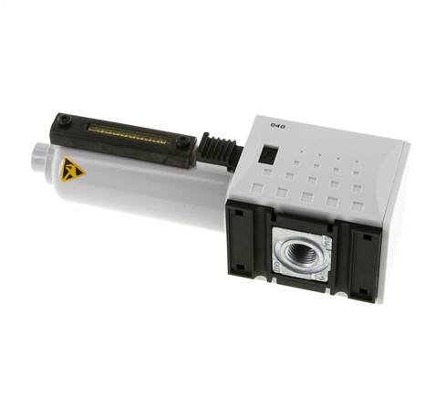 Filtre à charbon actif G1/4'' 470l/min sans drainage Métal Futura 1