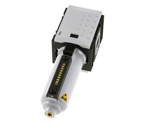 Filtre à charbon actif G3/8'' 470l/min sans drainage Métal Futura 1