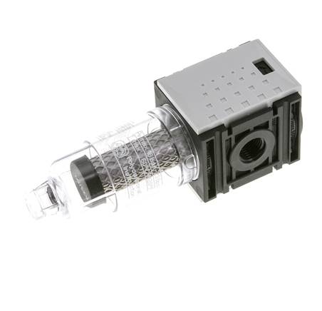 Filtre à charbon actif G1/4'' 470l/min sans drainage Polycarbonate Futura 0