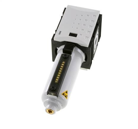 Filtre à charbon actif G1/4'' 470l/min sans drainage Métal Futura 1