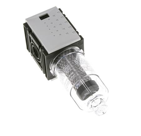 Filtre à charbon actif G1/4'' 470l/min sans drainage Polycarbonate Futura 0