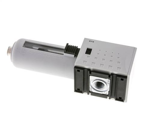 Filtre à charbon actif G1/4'' 470l/min sans drainage Polycarbonate Futura 1