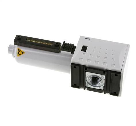 Filtre à charbon actif G3/8'' 470l/min sans drainage Métal Futura 1