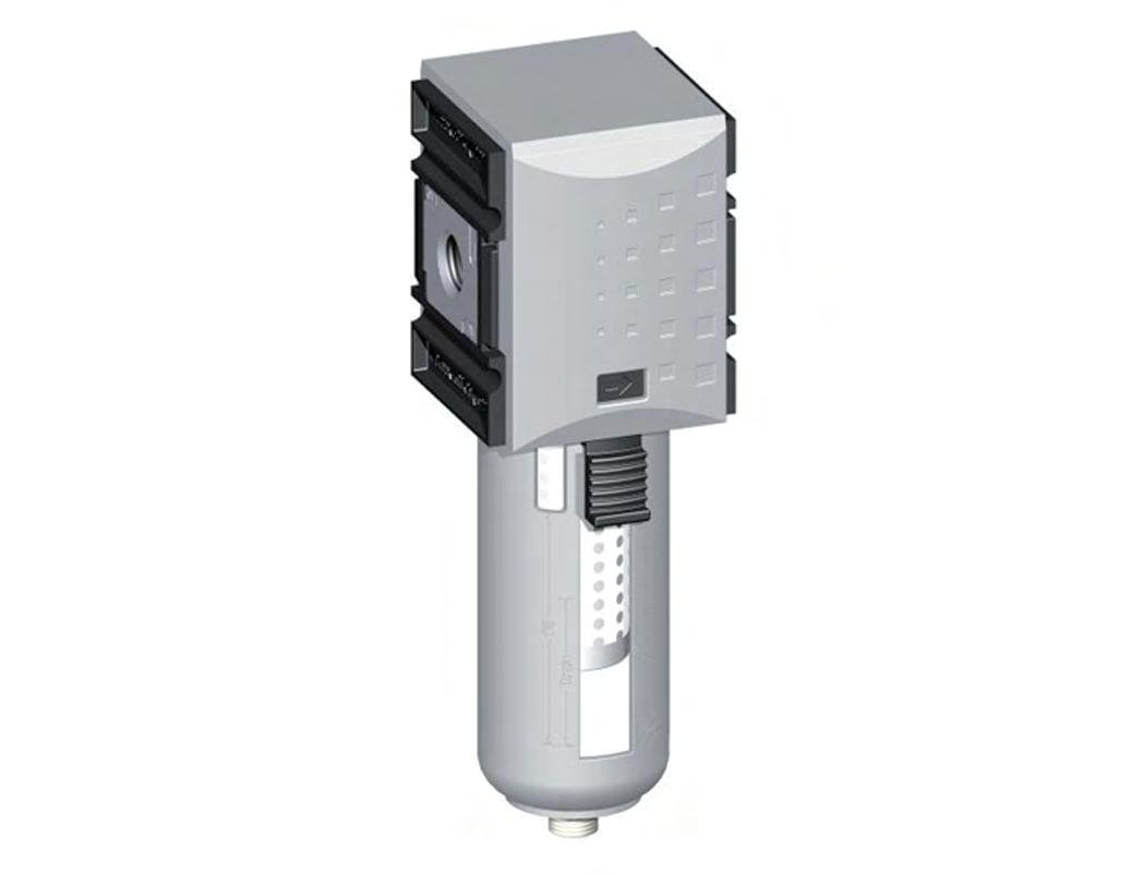 Filtre à charbon actif G1/4'' 470l/min sans drainage Polycarbonate Futura 1
