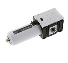 Filtre à charbon actif G3/8'' 470l/min sans drainage Polycarbonate Futura 1