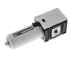 Filtre à charbon actif G1/4'' 470l/min sans drainage Polycarbonate Futura 1