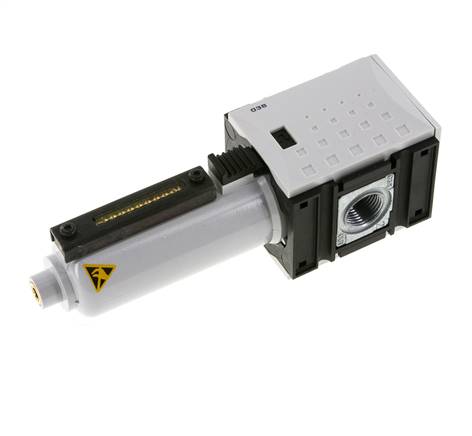Filtre à charbon actif G3/8'' 470l/min sans drainage Métal Futura 1