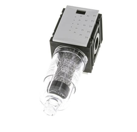 Filtre à charbon actif G1/4'' 470l/min sans drainage Polycarbonate Futura 0